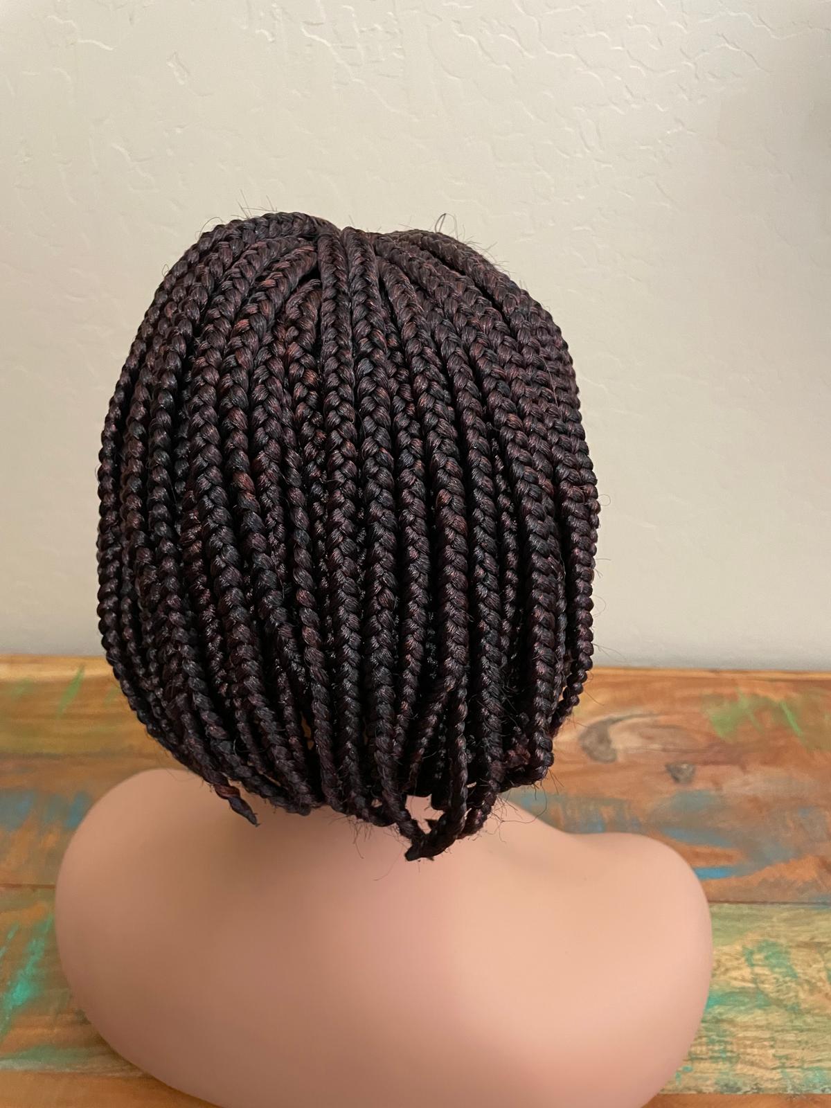 Short Bob braided wigs
