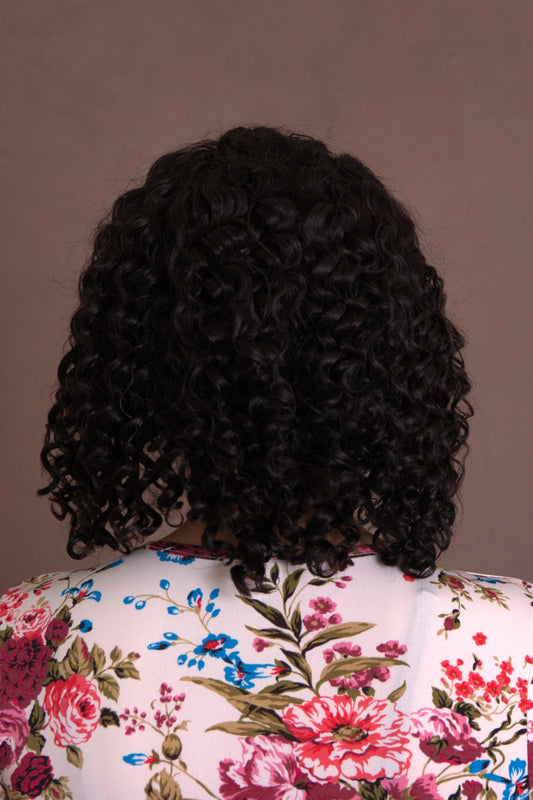 Water Wave Bob 100% Human Hair 12"