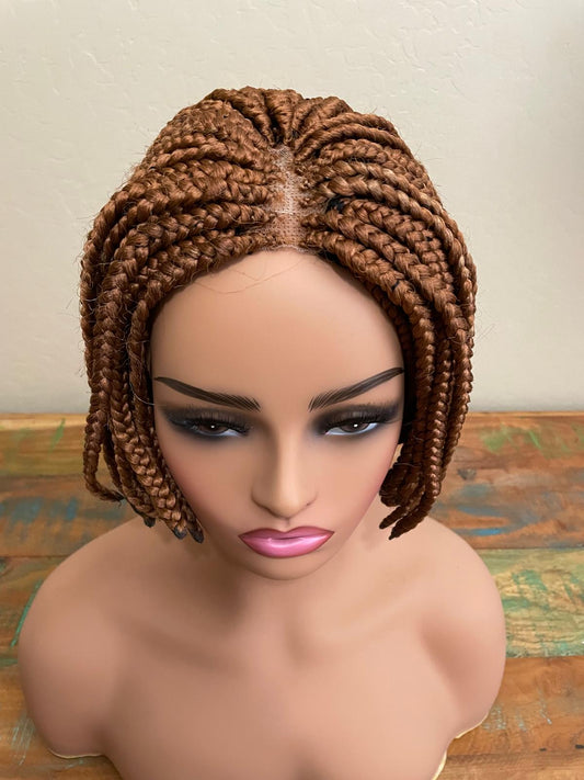 Short Bob braided wigs